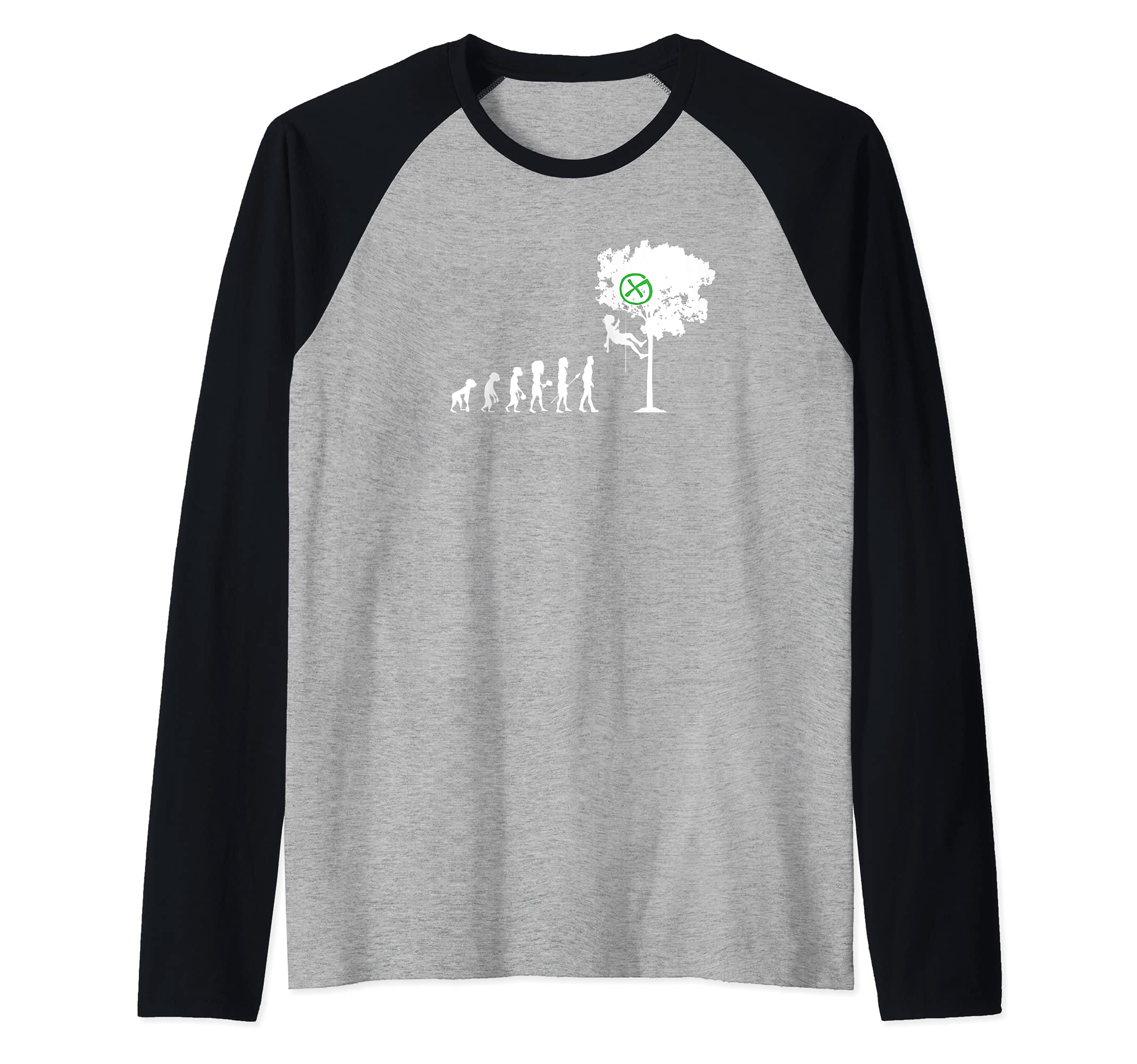 Geocacher design, cool Design for geocaching Raglan Baseball Tee