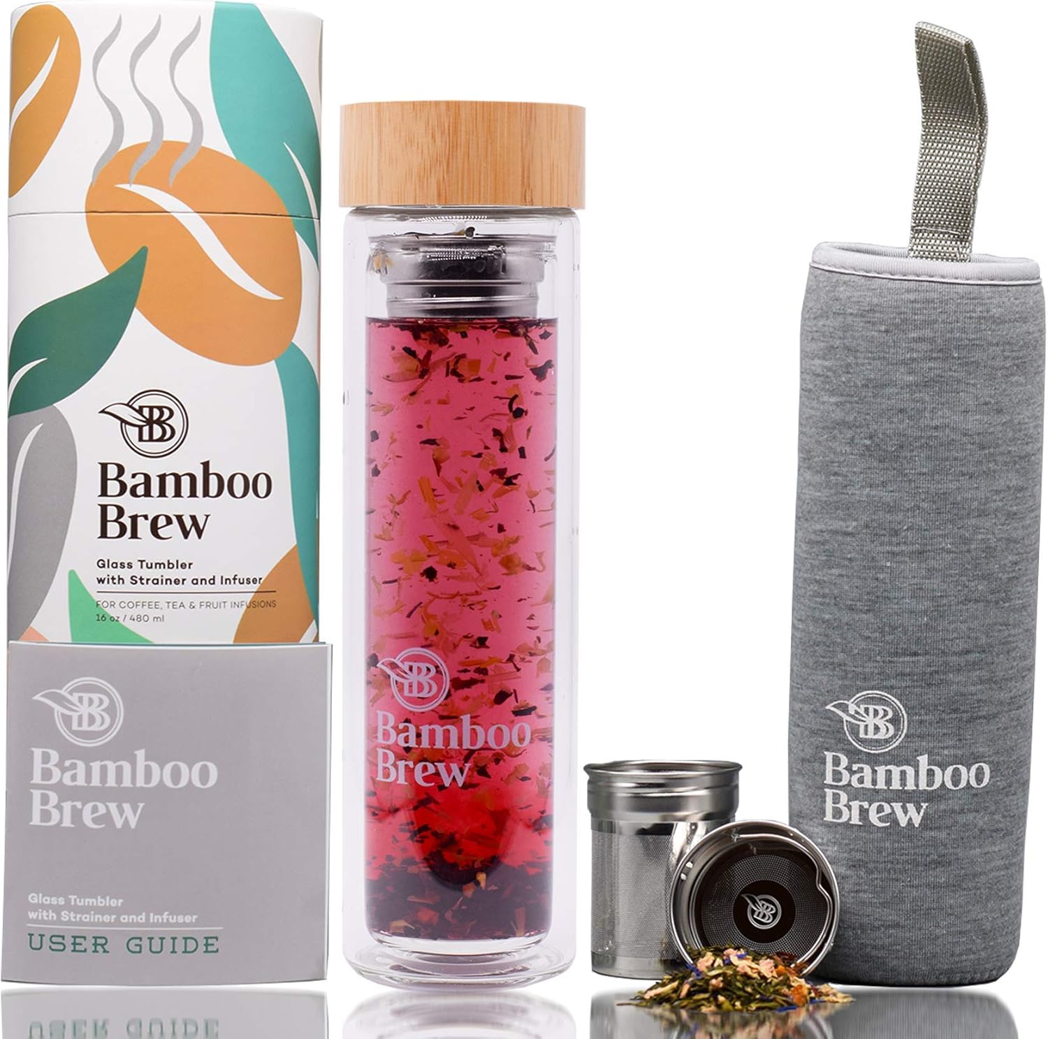 making tea in a flask