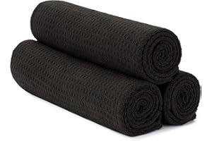 S&T INC. Microfiber Gym Towels, Yoga Towel for Home and Gym Bag, 16 Inch x 27 Inch, 3 Pack