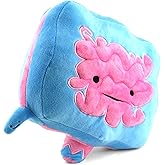 I Heart Guts Intestine and Plush - Go with Your Gut! - 9" Intestinal Support Stuffed Toy, Get Well Soon Surgery Pillow IBD Humor Crohn's Colitis Gift Cute Bowel