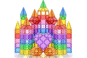 Goodtiles Magnetic Tiles Magnet Toys for Girls Boys, Sensory STEM Magnetic Blocks Building Toys for Kids, Preschool Learning Montessori Toys for 3+ Year Old, Toddler Age 3-5 5-7