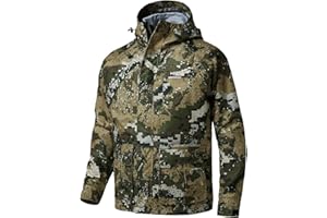 BASSDASH Walker Breathable Waterproof Fishing Hunting Wading Jackets with Silent Outer Fabric for Men Women in 7 Sizes