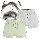 Gerber Baby-Boys 3-Pack Knit Shorts