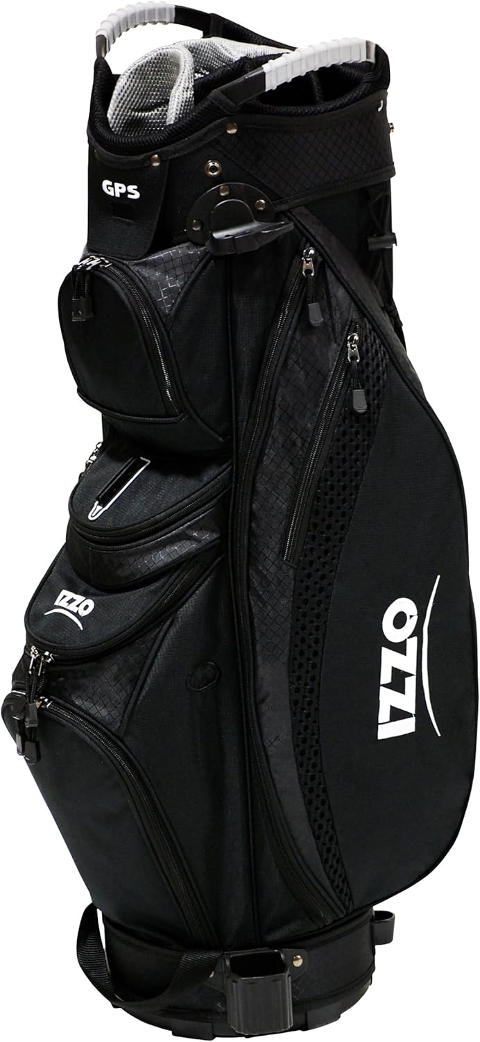 Izzo Golf Locker Cart Bag, Black, Cart Bags Amazon Canada