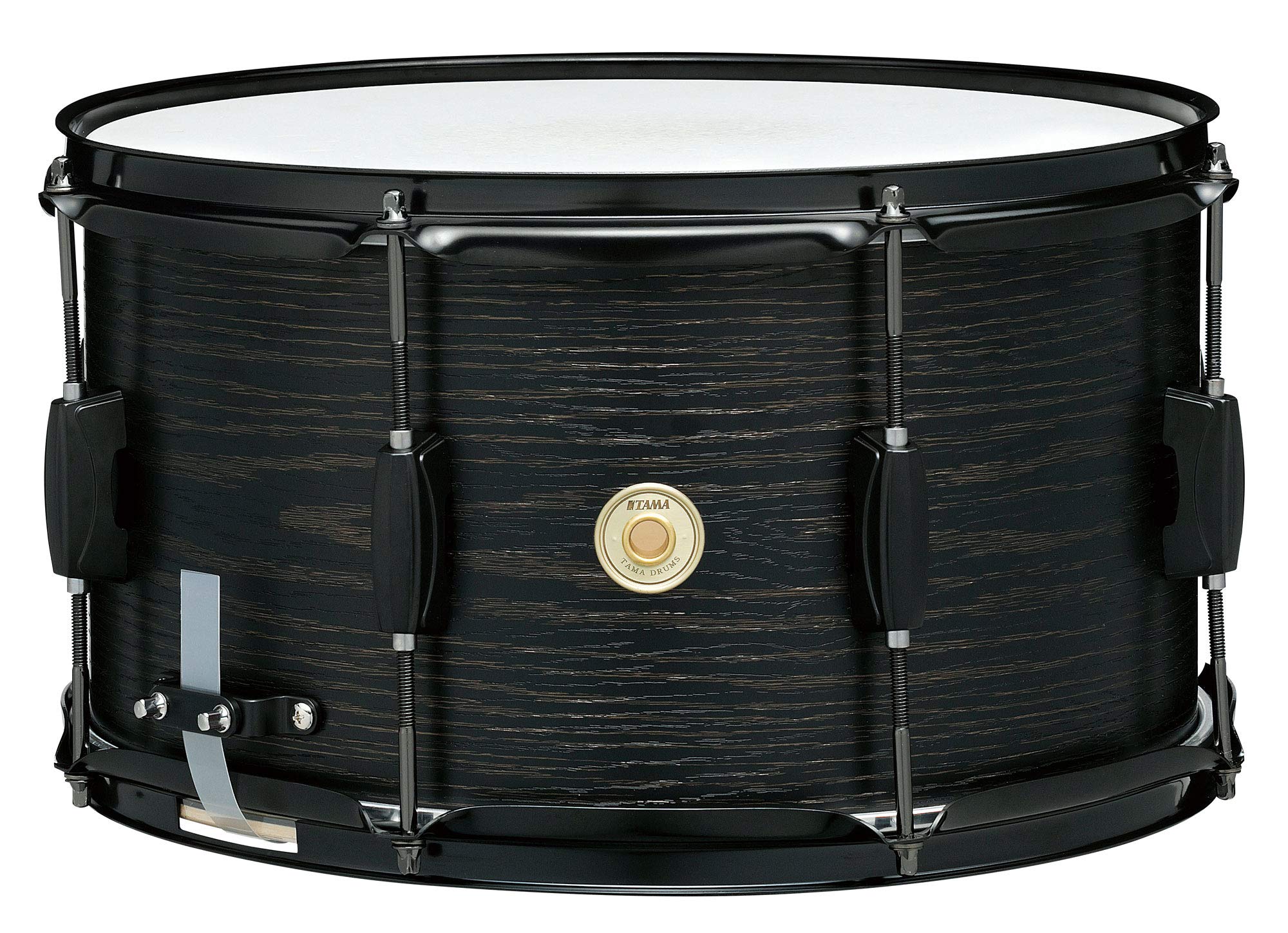 Tama WP148BK-BOW Woodwork Series - Snare Drum - 8" x 14" - Black Oak Wood