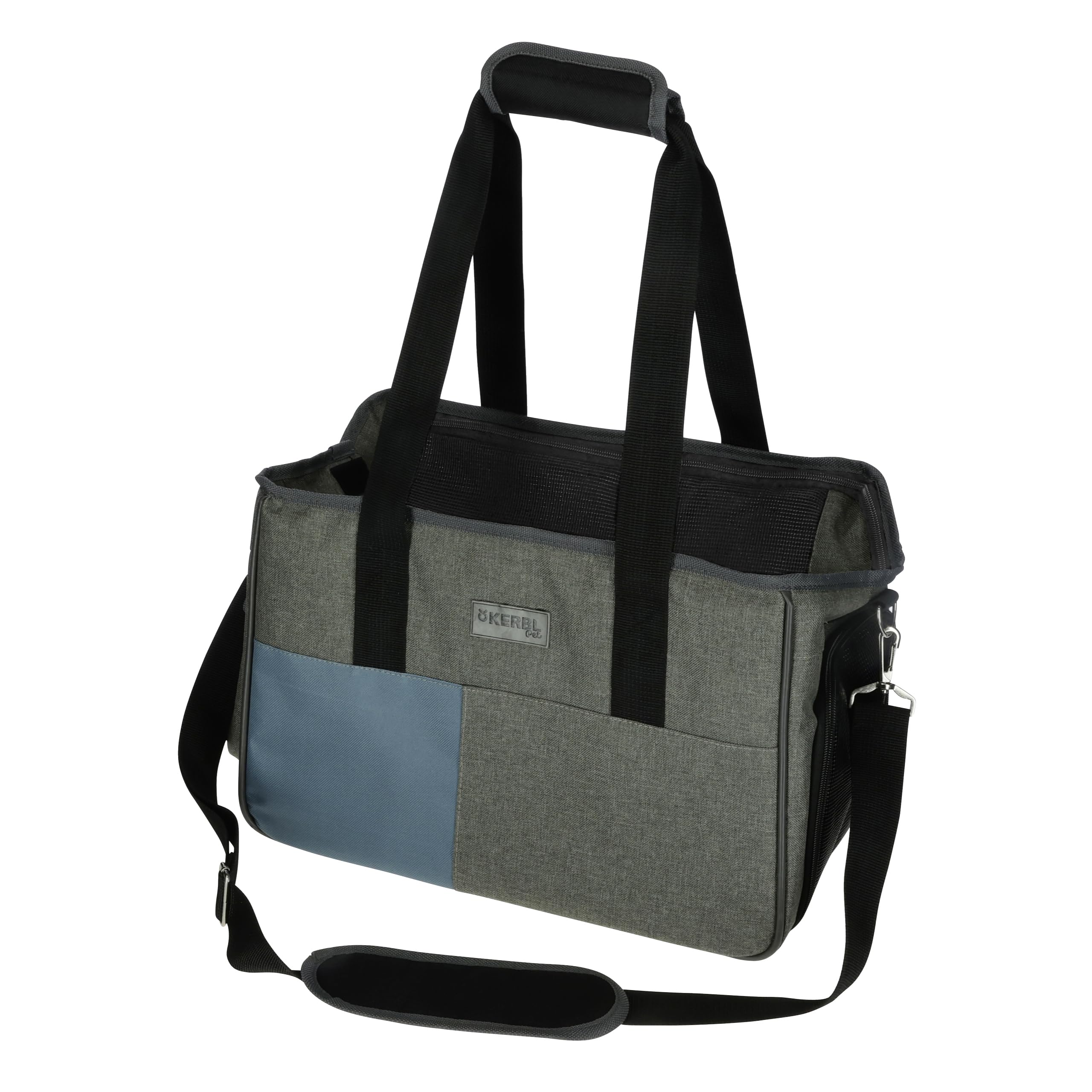 Kerbl Pet Vacation Carry Bag 40 x 20 x 27 cm Grey/Blue