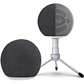Pop Filter For Blue Snowball - Professional Snowball iCE Mic Foam Wind Cover Windshield Pop Filter for Recordings, Broadcasti