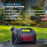 Mud Daddy Black 8 Litre Portable Cleaning Device for Surfboards Paddleboards view 3