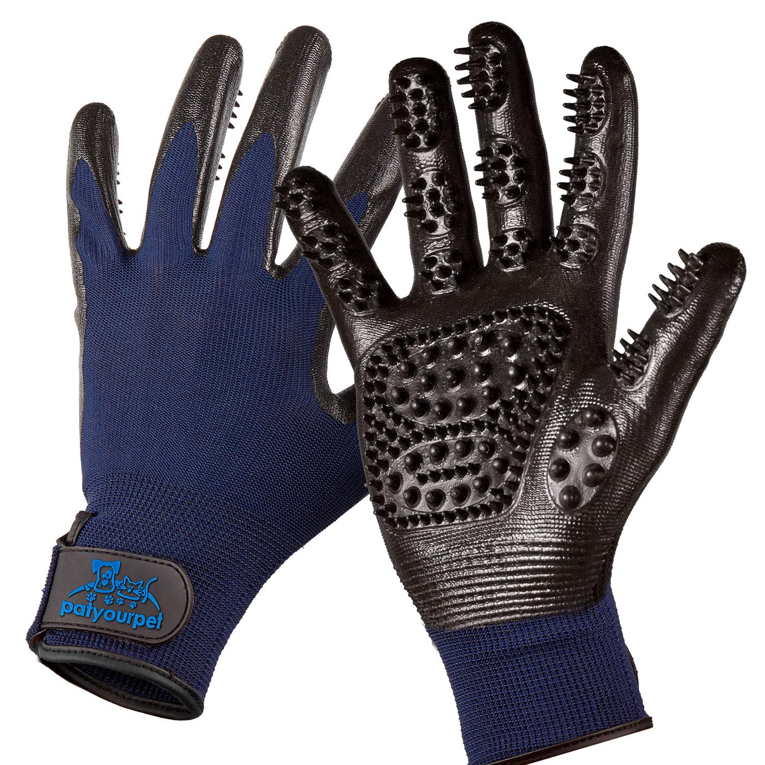 pat your pet five finger grooming glove