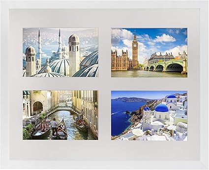 Art 11 X 14 Inch 4 Aperture Collage Photo Frame With Mount For 4 Pictures 4 X 6 Inch White Amazon Co Uk Home Kitchen Art 11 X 14 Inch 4 Aperture Collage Photo Frame With Mount For 4 Pictures 4 X 6 Inch White Amazon Co Uk Home Kitchen