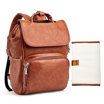 baby leather backpack