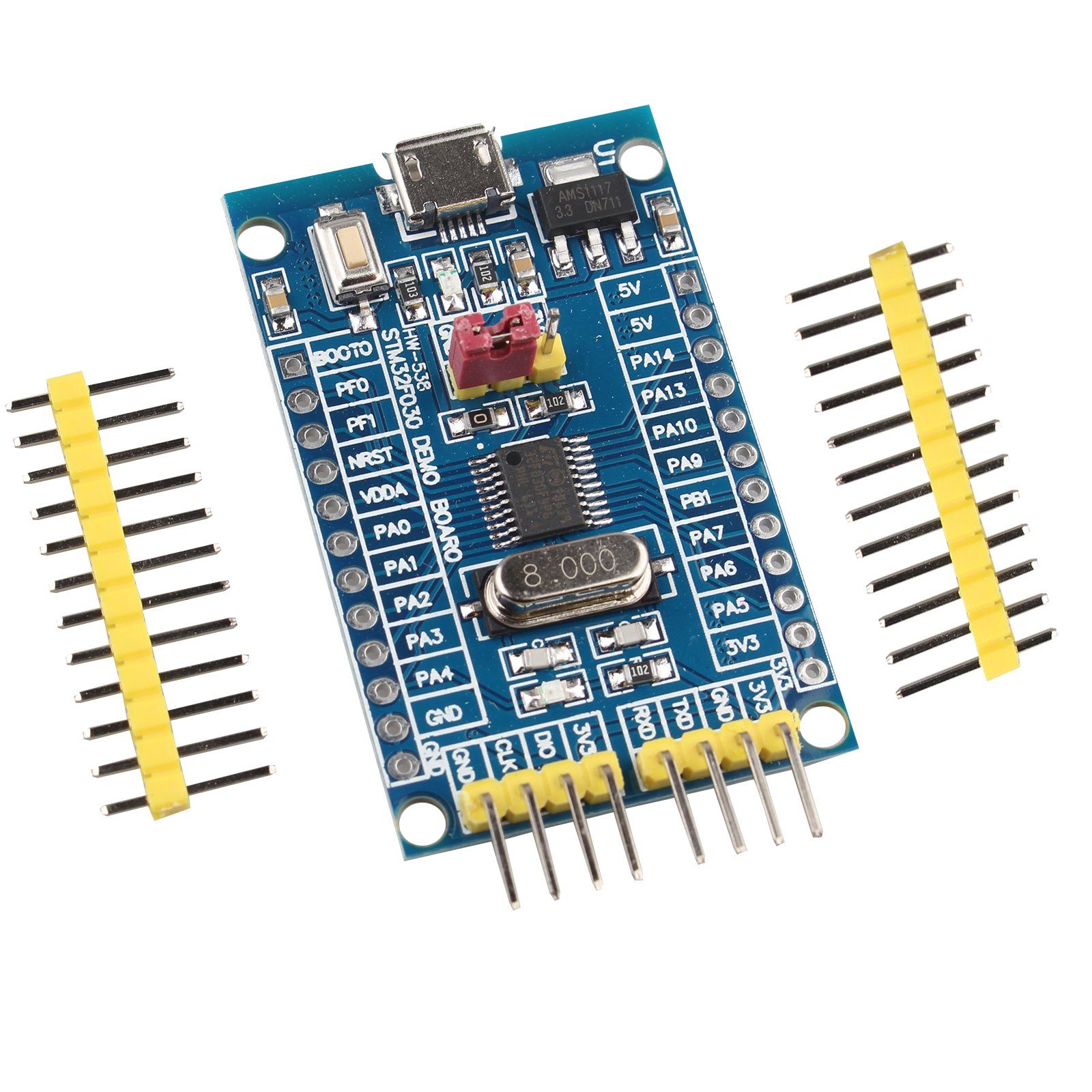 HALJIA STM32F030F4P6 Core Board Development Board Small Systems Module with ARM Cortex-m0 Core Compatible with Arduino