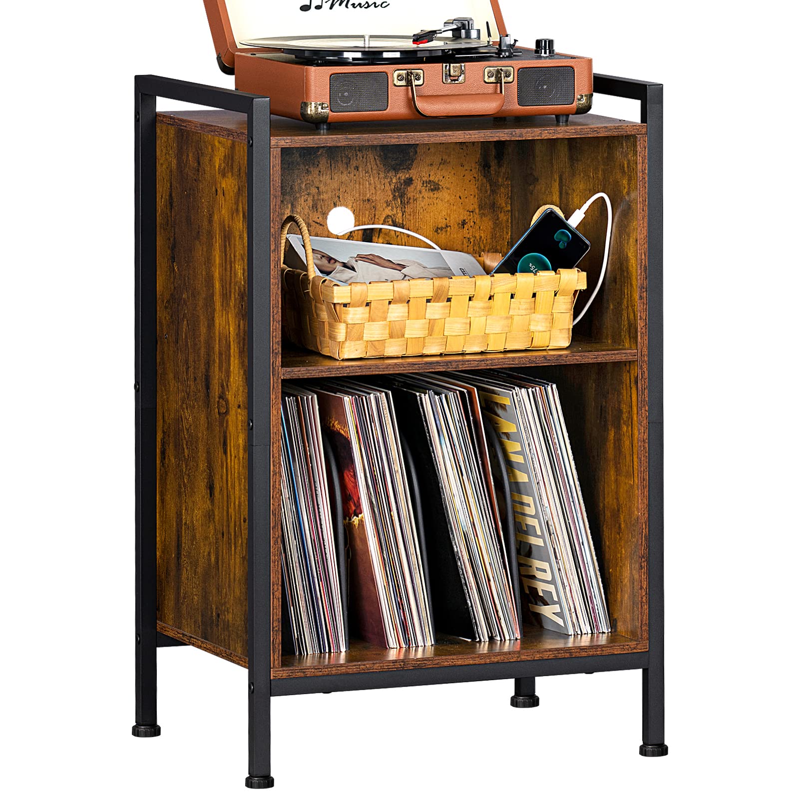 Mua Turntable Stand, 3Tier Record Player Stand, Vinyl Record Storage