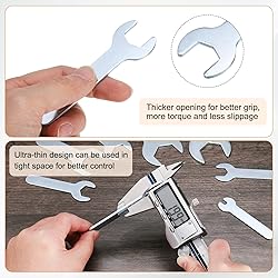 HARFINGTON 10pcs Small Wrench Open End Wrench