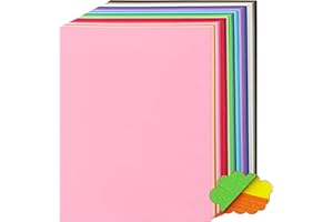 60 Sheets Textured Colored Cardstock - 8.5 x 11.0 inch / 30 Colors 85Ib 230gsm 21.6 x 27.9 cm Heavyweight Card Paper for DIY 