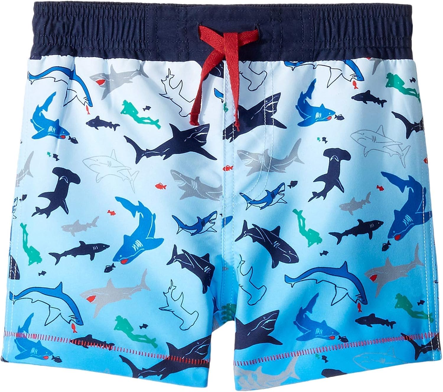 Mud Pie Boys' Shark Swim Trunks