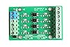 Automation Board DONGKER 4-Channel Optocoupler Isolation Board - 3.3V To 24V PLC Signal Converter 4 Channel Optocoupler