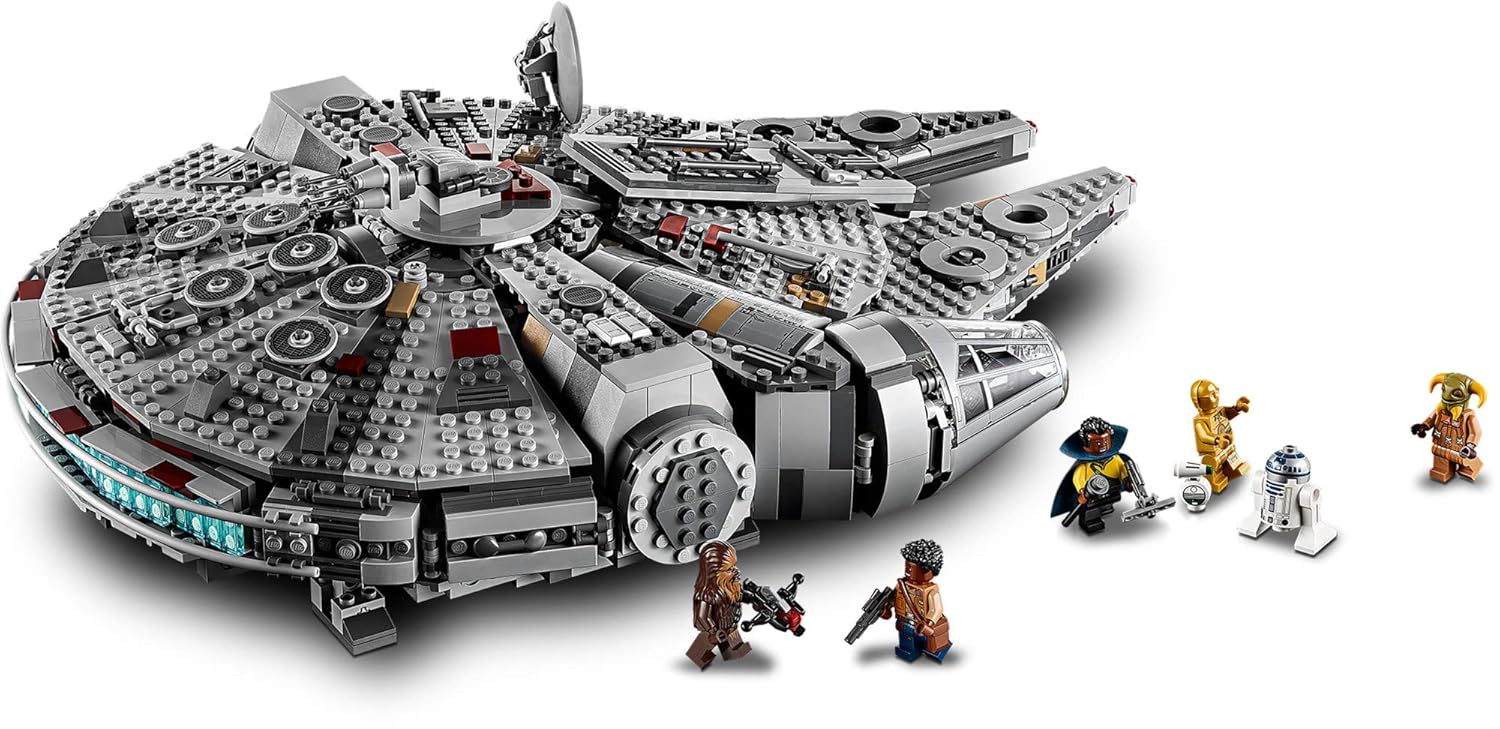 1 351 Pieces New 19 Lego Star Wars The Rise Of Skywalker Millennium Falcon Starship Model Building Kit And Minifigures Building Toys Toys Games Urbytus Com