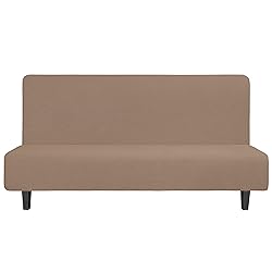 Easy-Going Stretch Futon Slipcover Armless Sofa