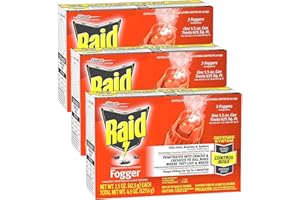 Raid Deep Reach Fogger 4.5 Ounce (Pack of 3)