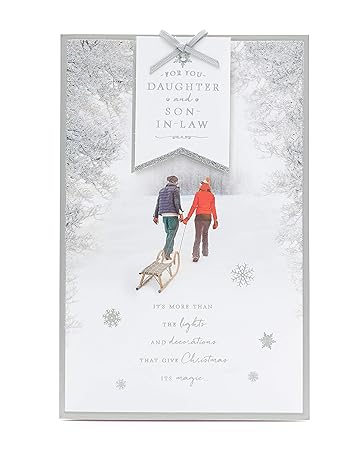 Daughter and Son-in-Law Christmas Card- for Couple- to Both of You