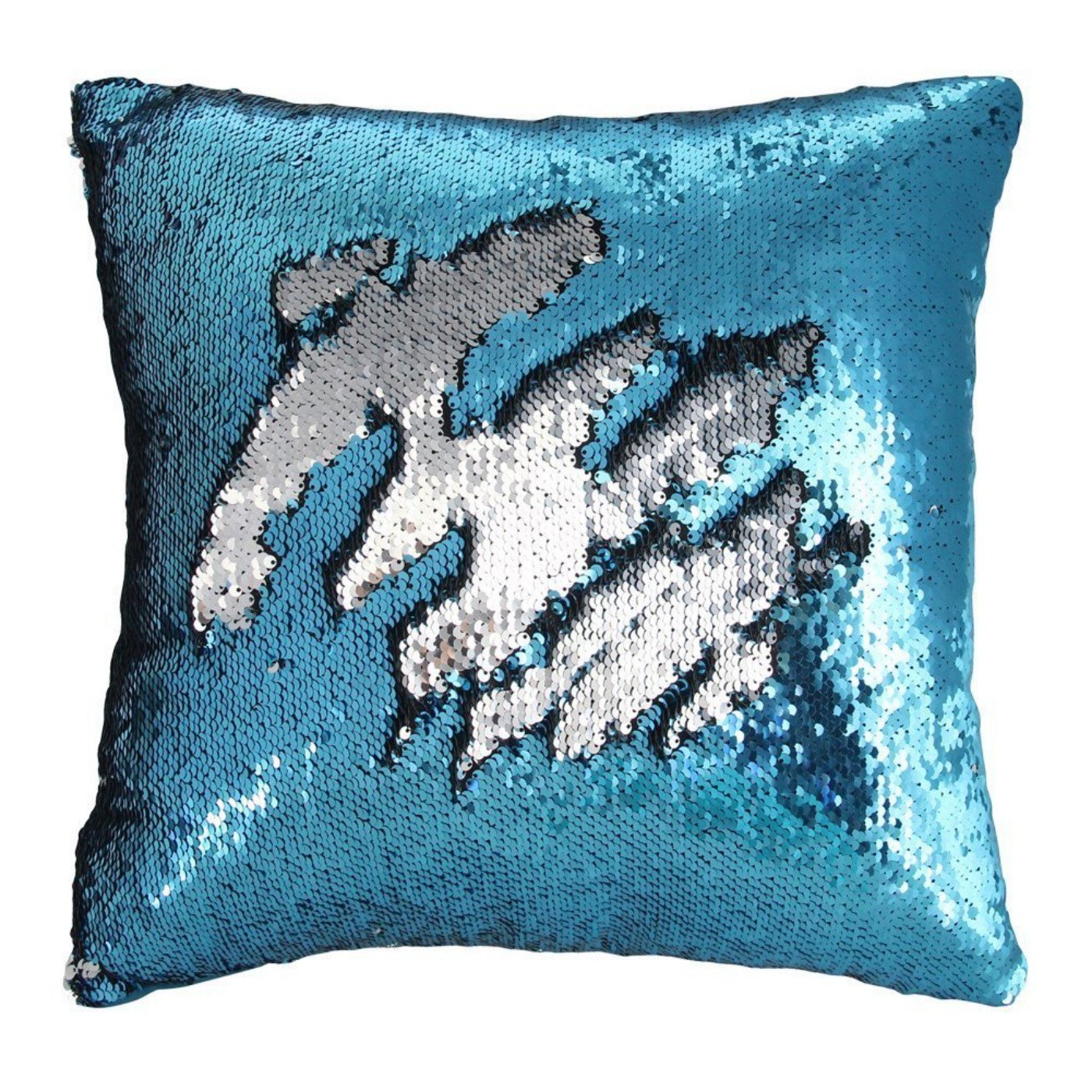 Buy Mahalaxmi Craft Cushion Cover Sequence Fancy Pillow Cover For