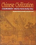 Chinese Civilization: A Sourcebook, 2nd Ed