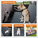 JOEJOY Dog Car Seat Cover Waterproof Backseat Protector Non-Slip Universal Fit view 6