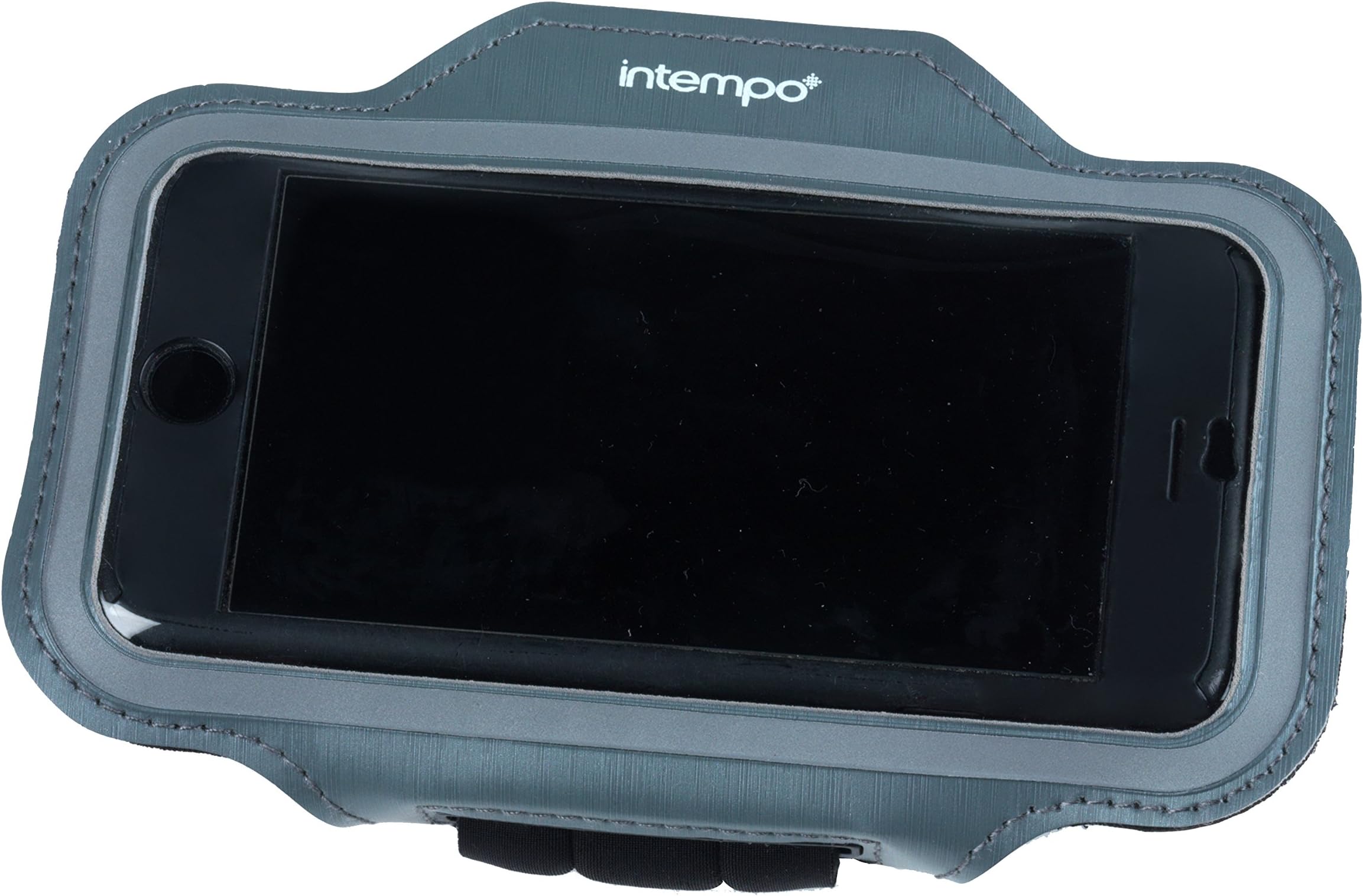 Intempo EE2130GBSTK Running Armband Set with Earphones, Grey/Black