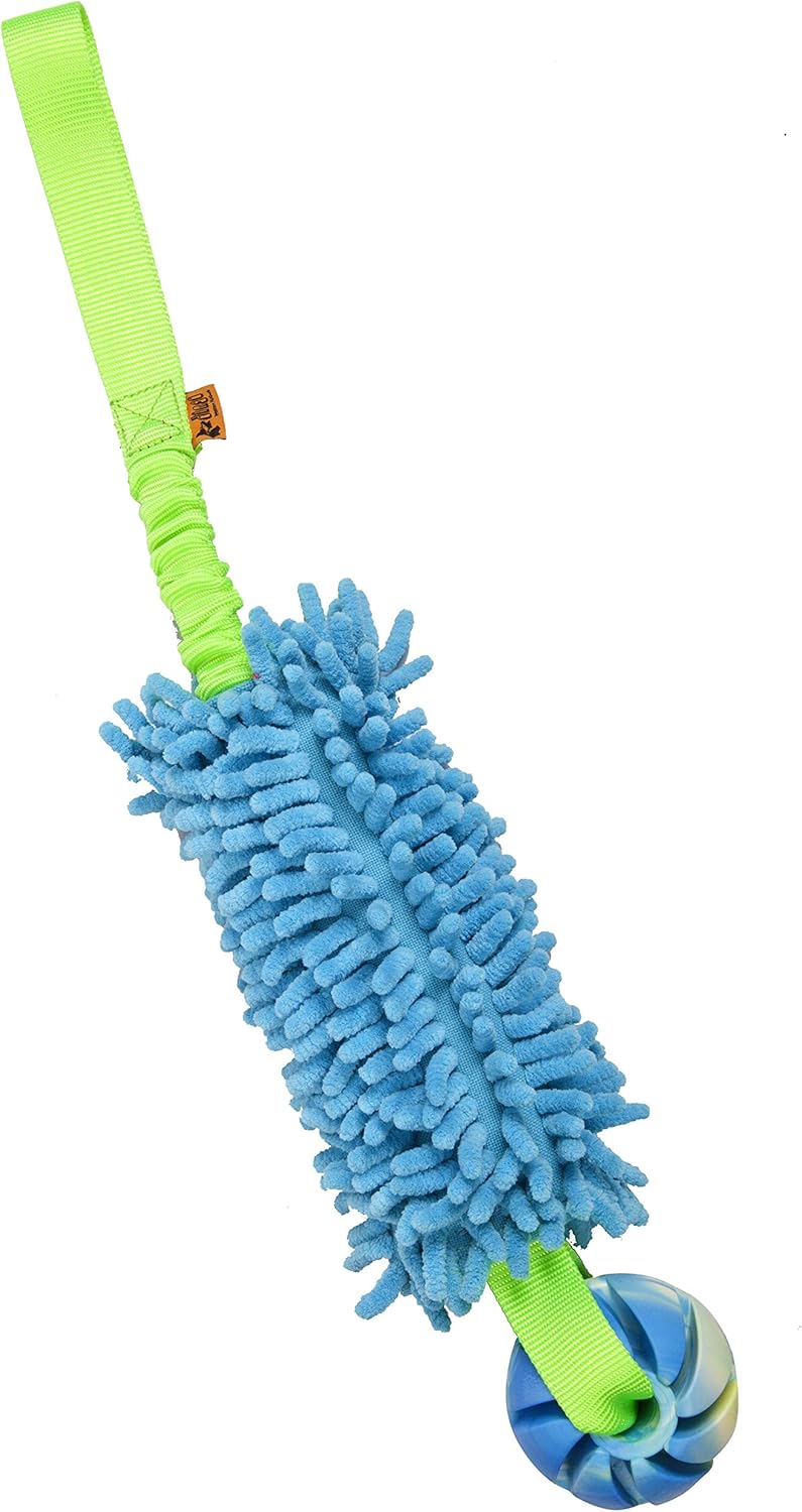 Dingo Agility Mop Bite Tug Floatable Ball Bungee Chaser Blue 15587 - Image 3