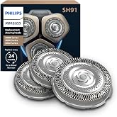 Philips Norelco Genuine Replacement Heads, 3 Count | 72 Self Shapening Dual SteelPrecision Blades, Compatible with Series S8000, S9000 &amp; SP9000, SH91/52