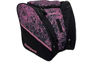 TRANSPACK Edge Junior+ 38L Water-Resistant Padded Multi-Compartment Ski/Snowboard Boot Helmet Goggles & Gear Backpack Bag