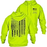 Grunt Style Red Blood Blue Collar Men's Pullover Hoodie