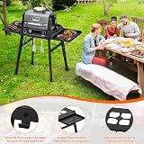 Nomiou Grill Stand for Ninja Woodfire OG701 OO101 Series Outdoor Pizza Table view 4