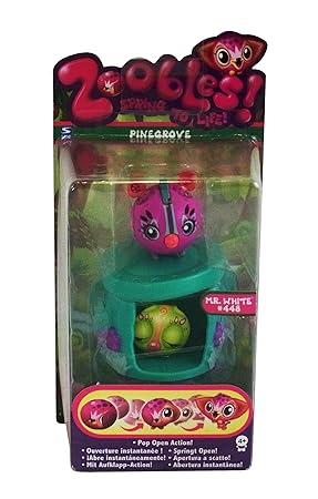 Zoobles # 448 Mr. White Single Pack Pinegrove Collection