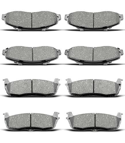 Front Ceramic Brake Pads For Ford F-150 (1997-2003) & F-150 Heritage 2004 - Carquest D679 Set Of 4