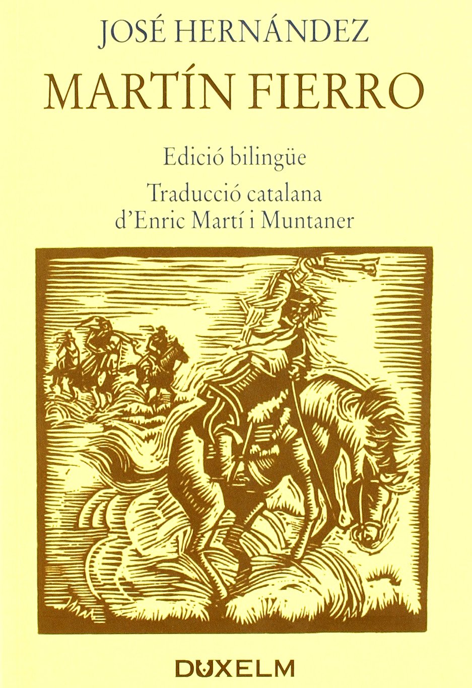 Portada de MARTÍN FIERRO