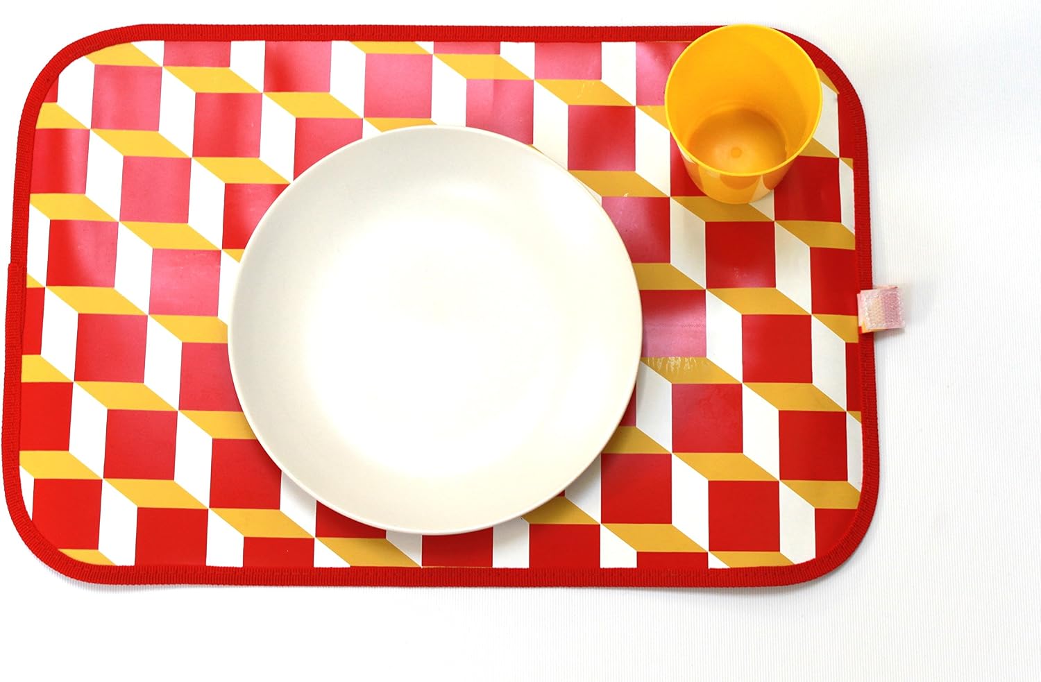 Les & Lou Travel Roll-Up Draw Mat (Red), 3 years - Image 5