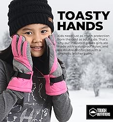 Tough Outdoors Kids Snow Gloves - Insulated