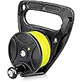 Seafard Compact 150ft Scuba Dive Reel Kayak Anchor with Thumb Stopper for Safety Underwater Diving Snorkeling