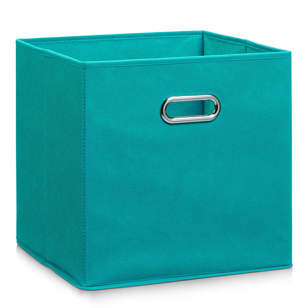 Zeller Present 14118 Fleece Storage Box, Petrol