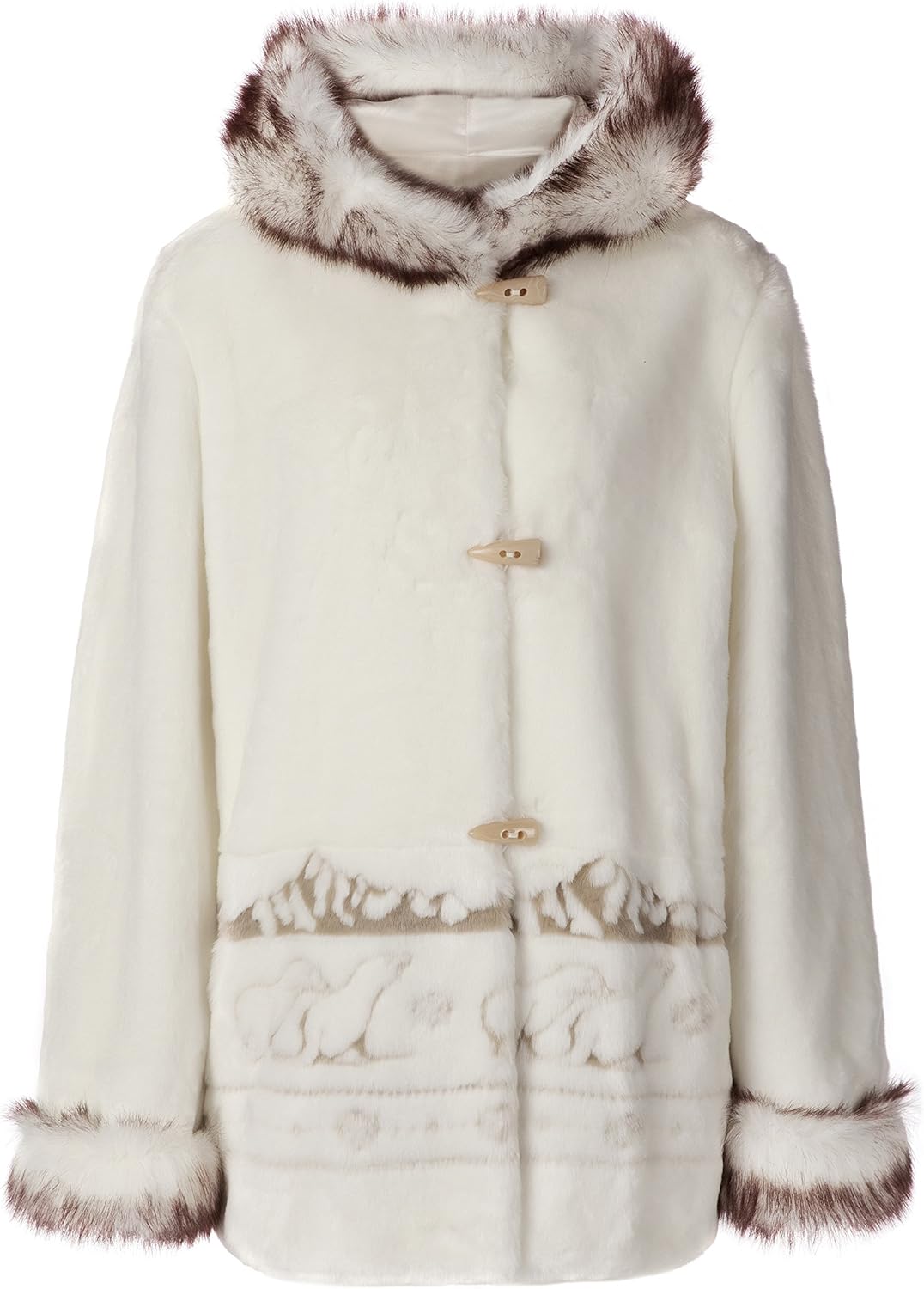 petite hooded fleece jacket