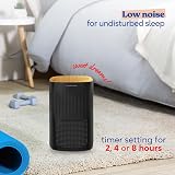 Russell Hobbs Air Purifier Bedroom CADR 100 m³/h 3 Speed LED Touch view 5