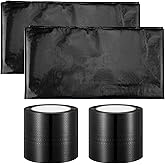 MorningRo 4 Pcs Mobile Rv Bottom Repair Kit, 4"x88ft Tape, 72"x30ft Board | Waterproof Repair Tape, Mobile Home Bottom Board, Material for Mobile Home Awning, Camper Travel Trailer, Tear Patch