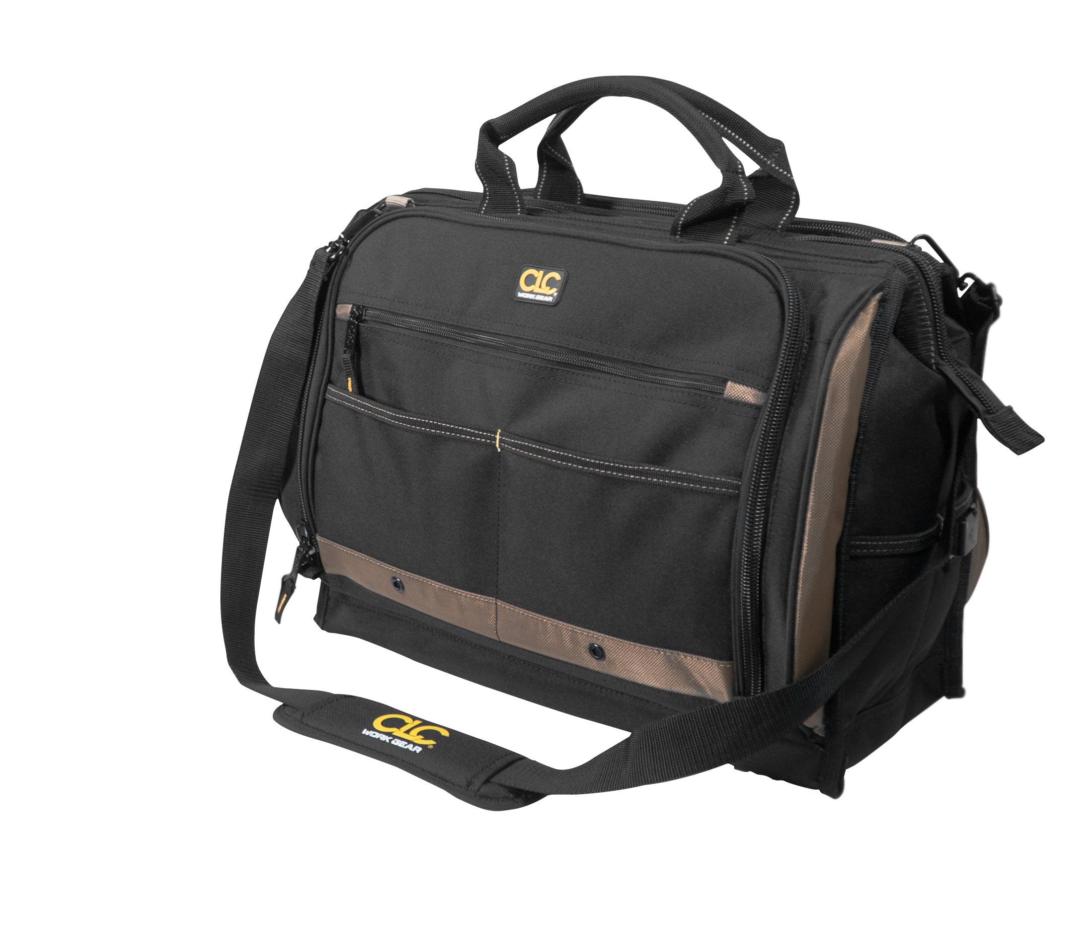 thumbnail image 2 of Custom Leathercraft (CLC) 1570 Large Open Top Tool Bag – 20 Pocket Tool Box Carrier – New 2 of 5