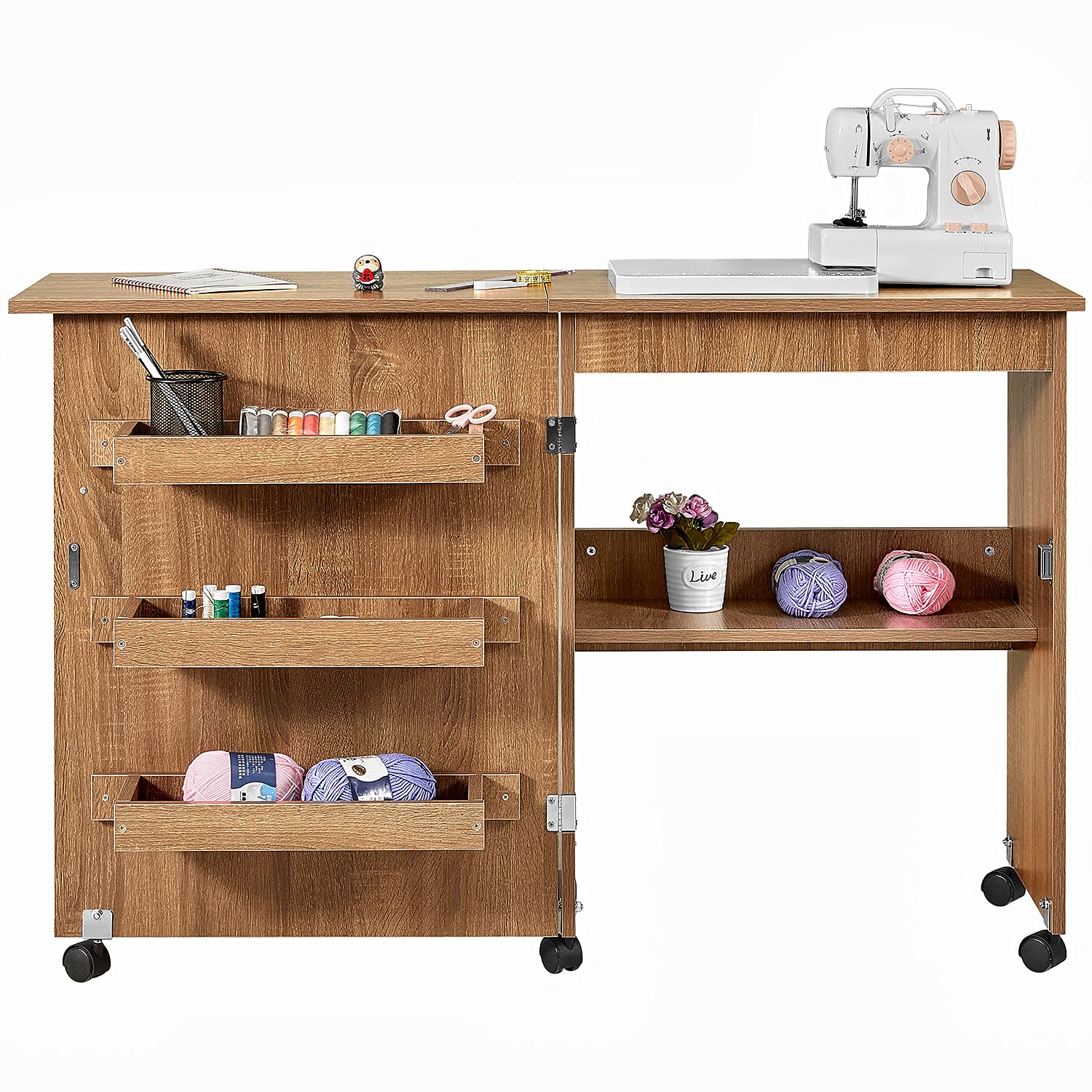 Buy Kealive Folding Sewing Table, MultiFunctional Sewing Machine Craft
