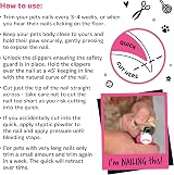 BUGALUGS Dog Cat Nail Clippers with Safety Guard – Ergonomic Stainless Steel view 8