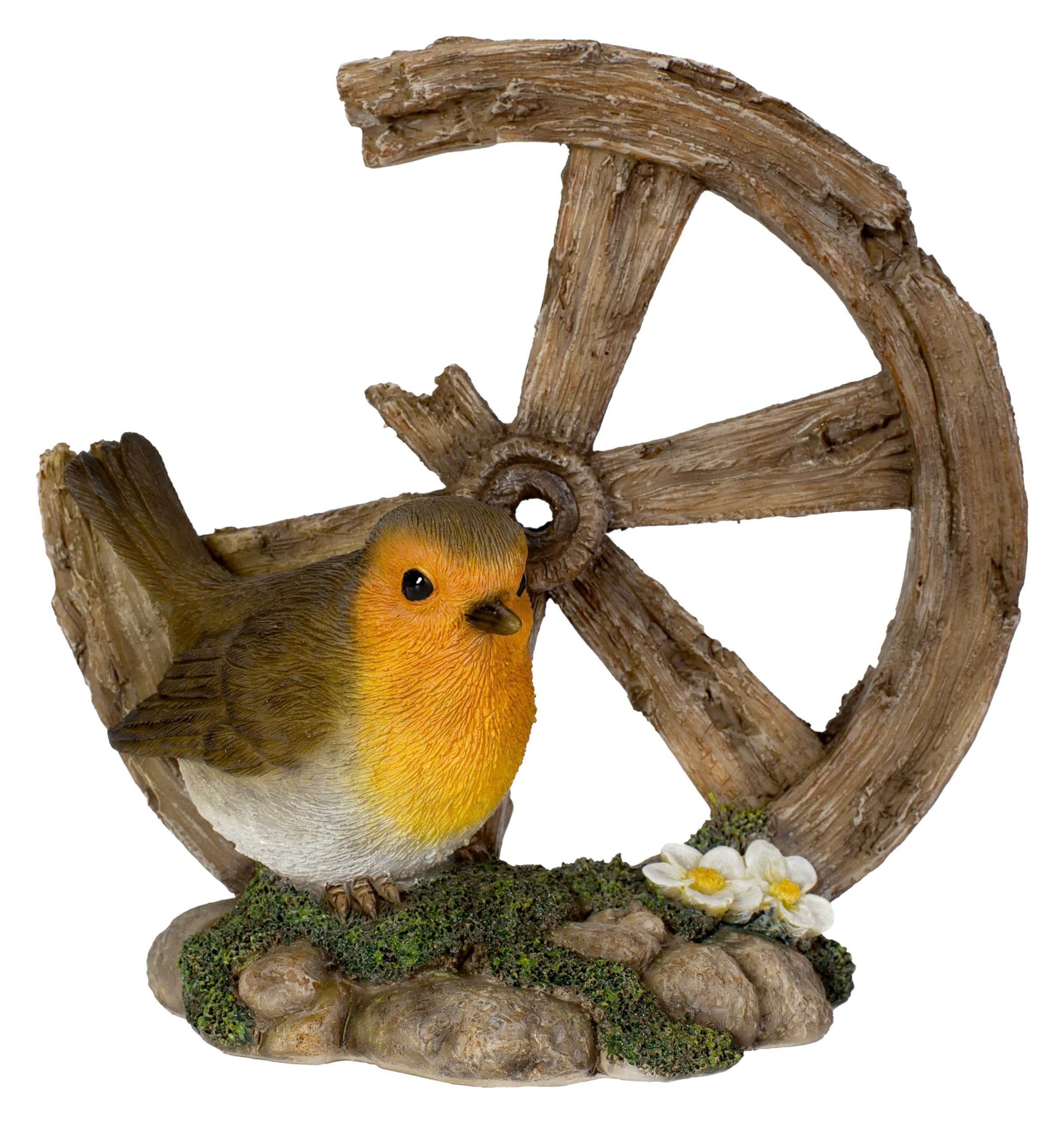 Vivid Arts - Robin with Cartwheel - BG-RB10-F