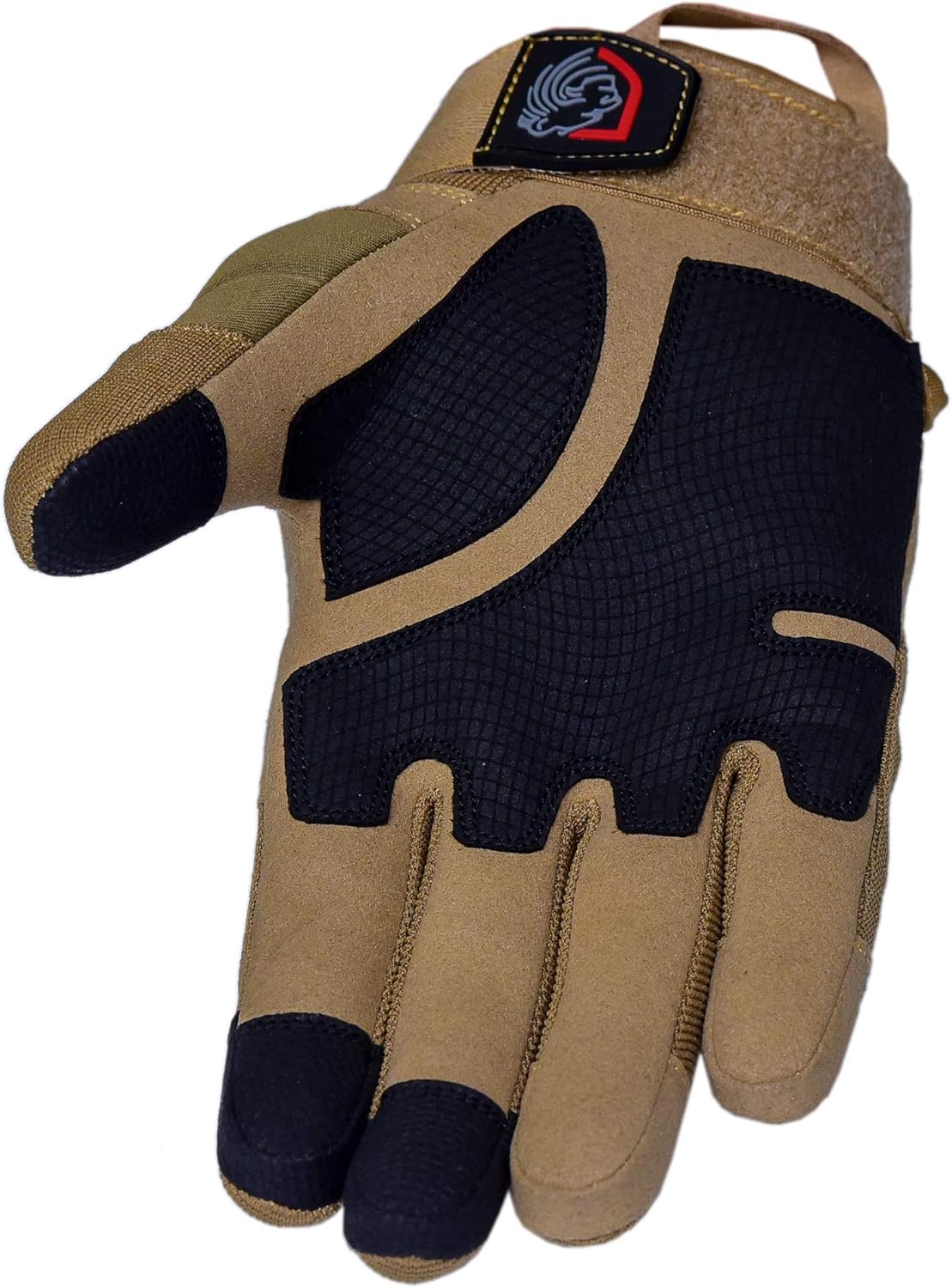 Riparo Tactical Touchscreen Gloves Military Shooting Hunting Rubber Outdoor Gloves (X-Large, Sand): Home Improvement