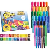 Mr. Sketch Scented Markers, Ultimate Pack, Chisel and Fine Tips, Assorted Colors, 40 Count